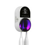 Npo Esx9 Led Ekranlı Otomatik Açılan Kapaklı Şarjlı Fırça Tutucu Ve Uv Diş Fırçası Sterilizatörü