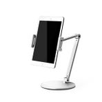 Npo STD20144LG 360° Ayarlanabilir Teleskobik 4-13 Gümüş Gri Ergonomik Tablet Standı
