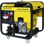 Npower 10 kVA Portatif Monofaze Benzinli Jeneratör NG10000E