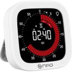 NPT32B Analog Görünümlü Dijital Kronometre Pomodoro Motivasyon Saati