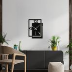 NR Dizayn (9) Dekoratif Metal Duvar Saati 69 X 49