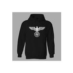 nrage Unisex Siyah German Eagle Hoodie Sweatshirt GEN1971082SHU