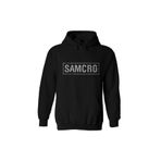 nrage Unisex Siyah Samcro Sons Of Anarchy Sırt Baskılı Sweatshirt SSOA1971166SH