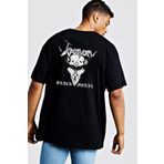 nrage Venom Black Metal Oversize Unisex Tişört VNM1971549OT