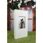 NRCN 10x15 cm 300'lük Deri Fotoğraf Albümü Beyaz