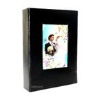 NRCN 15x21 Fotoğraf Albümü & 100'lük Albüm & Düğün Albümü & Anı Albümü & Kaliteli Deri Albüm Siyah