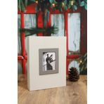 NRCN 15x21cm 100'lük Koton Desenli Lüks Fotoğraf Albümü (KREM)