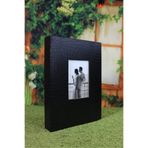 NRCN 15x21cm 200'lük Deri Fotoğraf Albümü Siyah