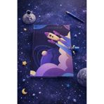 NRCN Space Kilitli Hatıra Defteri Günlük 80 Yaprak Anı Defteri Çizgili Konsept Defterler
