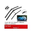 Nrp Silecek Takımı Ön Arka Muz Butonlu Renault Captur Ford Fiesta