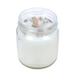 NS-era Lavanta Kokulu Taneli Dekoratif Ahşap Fitil 200 ml Kutulu Hediyelik Kavanoz Mum