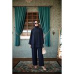 NS Moda Tesettür İmza Takım Lacivert-Model 565