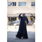 NS Moda Tesettür Saye Takım Lacivert Model- 509