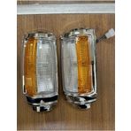 NS Nilser Auto Parts Mitsubishi L200 Uyumlu Nikelaj Sağ Sol Sinyal Lambası Set 1993-1998