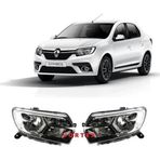 NS Nilser Auto Parts Renault Symbol Ön Sağ Sol Far Lambası Ledli 2016>