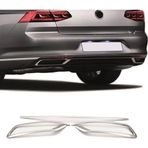 NS Nilser Auto Parts Vw Passat B8.5 Difüzör Krom Egzoz Çıtası 3 Parça 2019 Sonrası
