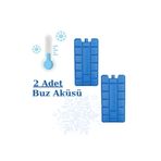 NS reliable Pratik Buz Aküsü Seti Buz Kasedi Ice Box Buz Kalıbı--2 Adet