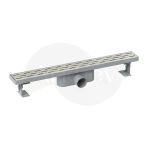 Nsk Dynamic Rain 33 Cm Lineer Duş Kanalı - Paslanmaz Çelik Kapak / Plastik Çerceve / Yükseklik Ayarlı N1163300