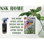 NSK Home Genel Bitki Besini ve Tropikal 10 Litre Toprak Seti