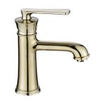 NSK Siempre Tek Gövde Altın Lavabo Bataryası
