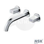 Nsk Tresa Ankastre Lavabo Bataryası - Krom / Sıva Altı Grubu İç Set Dahil N2191502