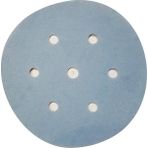 Nsp Sia 7 Delikli Cırt Zımpara 150MM 220KUM 10 'lu - Gri