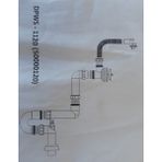 Nsp Üstten Taşmalı Lavabo Sifonu 80MM - Antrasit - 1