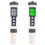 Nsssunnre 3'ü 1 Arada Su Kalitesi Test Kalemi TDS/PH/TEMP PH-Metre Çok Parametreli Su Kalitesi Analizörü