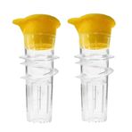 Nsssunnre Mini Limon Sıkacağı, Vidalı Narenciye Sıkacağı, Manuel Plastik Limon Sıkacağı, Limon Sıkacağı, Kompakt Narenciye Sıkacağı