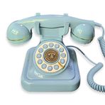 Nsssunnre Retro Stil Çevirmeli Kablolu Telefon, Sabit Ev Telefon Soketine Bağlanır, Klasik Eski Moda Telefon, .