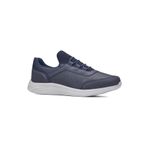 Nstil Günlük Erkek Yetişkin Lacivert Sneaker Büyük Numara Spor Ayakkabı Lastik Bağcıklı Rahat Esnek 110c