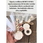 NSTYLE-20 Adet Magnet Hediyelik-Kına Nişan Doğum Günü 1 Yaş