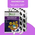 Nsup Mag Magnezyum Malat + Sitrat + Taurat + Bisglisinat 30 Tablet - 1 Paket