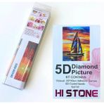 NT Boncuklu Taşlı Pano Çocuklar Için Mozaik Elmas Goblen Diamond Tablo 30 x 40 cm Yelkenli - Renkli
