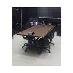 Nt Concept Masif Doğal Ağaç Toplantı Ve Ofis Masası 85Cm-220Cm