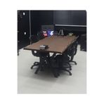 Nt Concept Ntconcept Masif Doğal Ağaç Toplantı Ve Ofis Masası(60Cm-120Cm)
