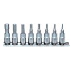NT Tools NCSET14AL 8 Parça 1/4" CR-V Allen Lokma Seti