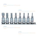 NT Tools NCSET14AL S2 Allen CRV 8 Parça 1/4 inç Lokma Seti