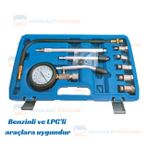 NT Tools NT0011 11 Parça Motor Kompresyon Test Cihazı