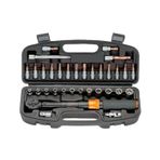 NT Tools NTTASET33 1/4 1-25 Nm Tork Anahtarlı Bits Ve Lokma Seti 33 Parça