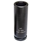 Nt Tools Nttools NTZLU1226 26MM 1/2’’ Crmo Uzun Metrik Darbeli Lokma - Siyah