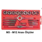 NT TOOLS Pafta Klavuz Pafta Kılavuz Seti Takımı 20 Parça
