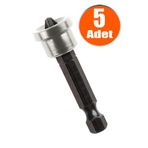 Nt Tools Şapkalı Alçıpan Vidalama Bits Ucu 50 Mm Yıldız Ph2 S2 Çeliği Uç (5 ADET)