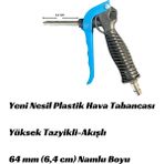 Nt Tools Yeni Nesil Plastik Hava Tabancası Yüksek Tazyikli-Akışlı 6,4 cm Namlu Boyu Nttha1