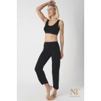 NT Underwear Kadın Bambu Içlik Pantolon Astarı - Siyah - 4XL