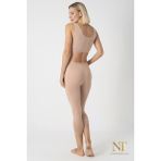 NT Underwear Kadın Bambu Kapri Tayt – Hafif, Rahat, Terletmeyen - 3XL - Ten