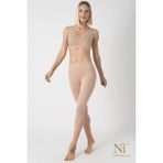 NT Underwear Kadın Bambu Kapri Tayt – Hafif, Rahat, Terletmeyen - S - Ten