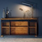 NTCollection Arme Masif Ağaç Ray Kapak Konsol ( 140 cm )