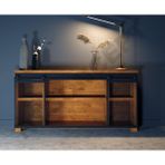 NTCollection Arme Masif Ağaç Ray Kapak Konsol ( 160 cm )