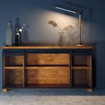 NTCollection Arme Masif Ağaç Ray Kapak Konsol ( 200 cm )
